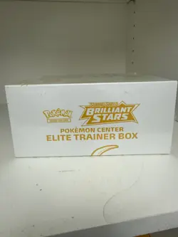 POKEMON CENTER Brilliant Stars Elite Trainer Box PKC ETB SEALED - Image 3
