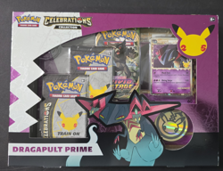 Pokemon TCG Celebrations Collection Dragapult Prime Box Sealed 820650809385 - Image 1