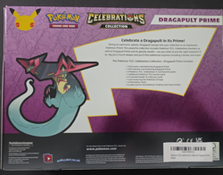 Pokemon TCG Celebrations Collection Dragapult Prime Box Sealed 820650809385 - Image 2
