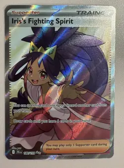 Pokemon TCG Iris's Fighting Spirit 180/159 Sv09: Journey Together Holo - Image 1