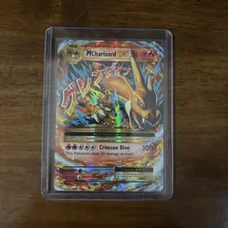 Pokemon Evolutions Holo Card Mega M Charizard Y EX 13/108 XY 2016 LP - Image 1
