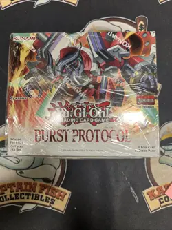 Yugioh Burst Protocol Booster Box 1st Edition Factory Sealed - Image 1