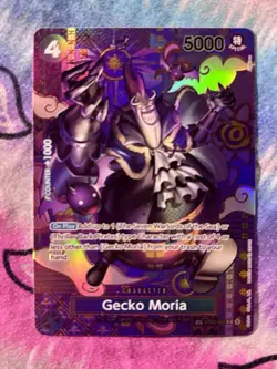 Gecko Moria (SP) ST03-004 - One Piece TCG- Alternate Art - OP08 - Two Legends LP - Image 2