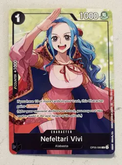 Nefeltari Vivi (Welcome Pack Vol. 2) OP05-086 R Regular One Piece TCG - Image 1