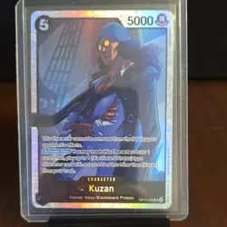 Kuzan OP10-082 Royal Blood Super Rare Foil 5 Cost 5000 Power One Piece CCG - Image 1