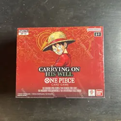 Auction #6 One Piece English OP-13 Carrying On His Will Booster Box Sealed - Image 1