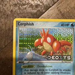 Corphish 57/107 Reverse Holo EX Deoxys Pokemon Card - Image 2