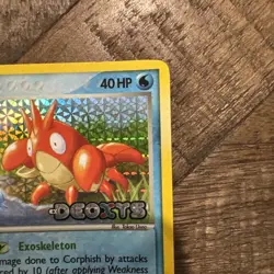 Corphish 57/107 Reverse Holo EX Deoxys Pokemon Card - Image 3