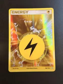 Pokemon Holon Phantoms 108/110 Lightning Energy Pokemon Card NM - Image 1