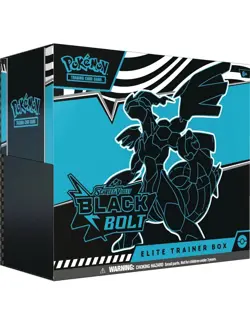 Pokemon Trading Card Game: Scarlet & Violet Black Bolt Elite Trainer Box 2 LOT - Image 1