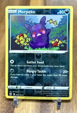 Morpeko 098/163 Battle Styles Reverse Holo Uncommon Pokemon Card NM - Image 1
