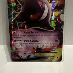 Pokemon Gengar EX XY Phantom Forces 034/119 Holo Card - Image 3