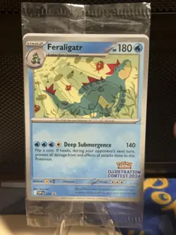 Pokemon TCG Illustration Contest 2024 Promo Cards - Sealed - Image 1