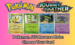 Pokemon Journey Together JTG Reverse Holo - Choose Your Card - English Near Mint - Image 1