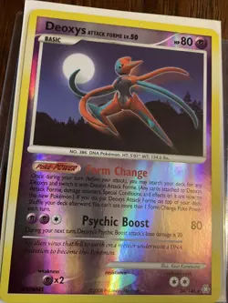 Deoxys Attack Forme | Pokemon Card Reverse Holo Rare Legends Awakened 24/146 NM - Image 1