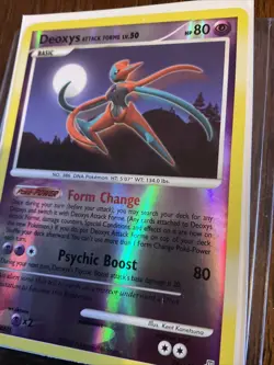 Deoxys Attack Forme | Pokemon Card Reverse Holo Rare Legends Awakened 24/146 NM - Image 2
