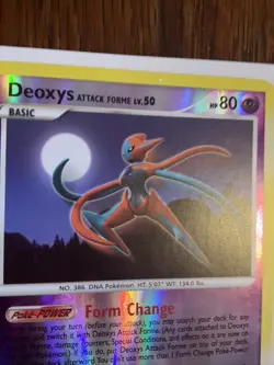 Deoxys Attack Forme | Pokemon Card Reverse Holo Rare Legends Awakened 24/146 NM - Image 5