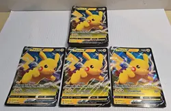 Lot of 40 Pokemon Pikachu Jumbo Promo Card Oversized 5"x7" SWSH061 - Image 1