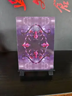 Android 18 Dragon Ball Art Card Holo Glitter Anime Sexy Waifu CCG - Image 3