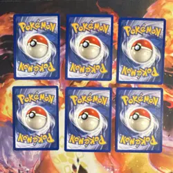 Pokemon Fossil 1st Edition common and uncommon lot cards 31-62 - Image 5