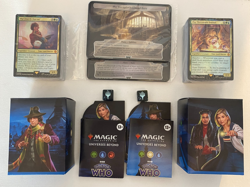 2 x MTG Doctor Who *Blast From The Past Paradox Power * Commander Sealed Dr Who - Image 1