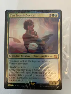 2 x MTG Doctor Who *Blast From The Past Paradox Power * Commander Sealed Dr Who - Image 2