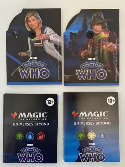 2 x MTG Doctor Who *Blast From The Past Paradox Power * Commander Sealed Dr Who - Image 4