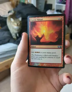 MTG: Pyretic Ritual FOIL #153, NM The List Reprints Red Instant Chase Card!! - Image 2