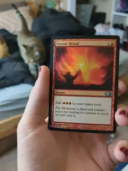 MTG: Pyretic Ritual FOIL #153, NM The List Reprints Red Instant Chase Card!! - Image 3