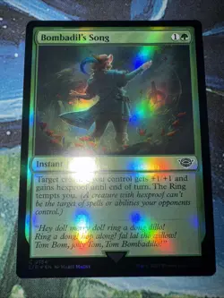 Bombadil's Song Lord of The Rings MTG Foil - Image 1