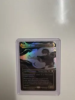 Magic: The Gathering Fire Lord Zuko Avatar Rare Borderless Foil 315 - Image 1