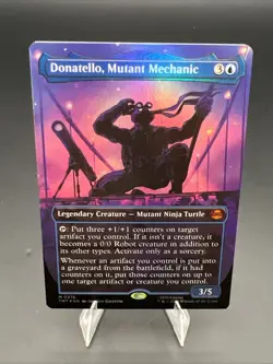 Donatello, Mutant Mechanic (Borderless) Teenage Mutant Ninja Turtles Foil - Image 1
