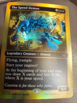 The Speed Demon (First-Place Foil) Aetherdrift Foil - Image 1