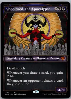Sheoldred, the Apocalypse (Showcase) M Dominaria United 290 NM - Image 1