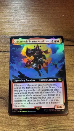 Gilgamesh, Master-at-Arms (Extended Art) FOIL - FINAL FANTASY (FIN) (461) - Image 1