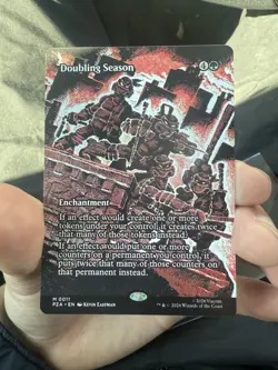 Doubling Season (Borderless) Teenage Mutant Ninja Turtles Source Material Foil - Image 1