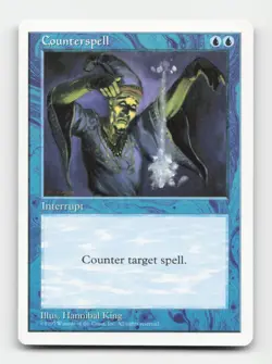 Counterspell Fifth Edition #77 Magic the Gathering LP Common - Image 1