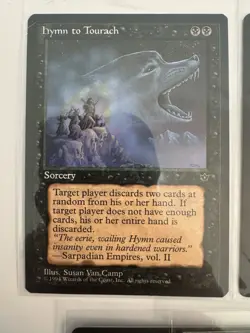 Hymn to Tourach - Magic The Gathering: Fallen Empires - Black 4 Card Lot - Image 2