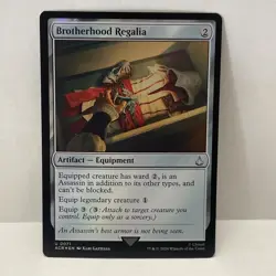 MTG Brotherhood Regalia 71 Foil Assassin's Creed - Image 1