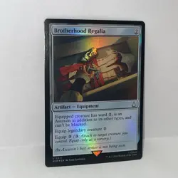 MTG Brotherhood Regalia 71 Foil Assassin's Creed - Image 3