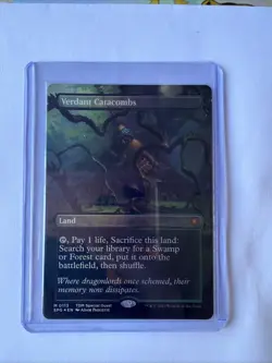 Verdant Catacombs Special Guests Borderless Foil Card MTG - Image 3