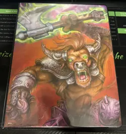 War Beast (Monte) Ultra Pro Portfolio 9-Pocket Binder magic mtg - Image 1