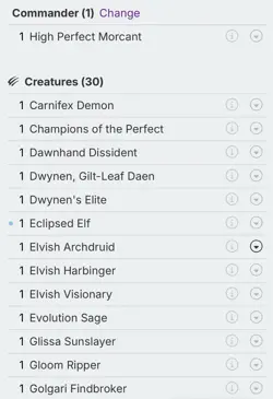 Mtg High Perfect Morcant Elfen 100 Commander Deck Magic The Gathering Bracket - Image 3