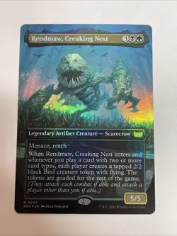 Rendmaw, Creaking Nest (Borderless) Commander: Duskmourn: House of Horror Foil - Image 1