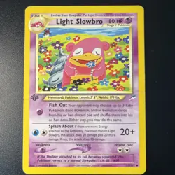 Pokemon - Light Slowbro Neo Destiny 51/105 Uncommon 1st Edition - Image 1
