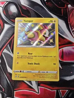 Sword & Shield Shining Fates #SV039/SV122 Yamper Shiny Pokemon TCG - NM - Image 1
