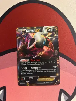 Pokemon Dark Explorers 63/108 Darkrai EX Ultra Rare - Image 1