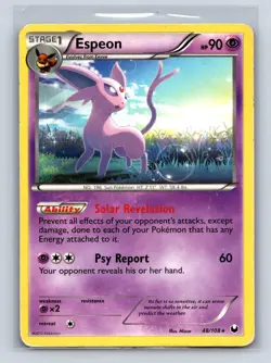 ESPEON 48/108 R DARK EXPLORERS POKEMON HP - Image 1