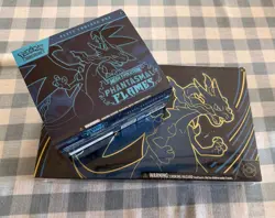 Pokemon TCG UPC and ETB Bundle - Phantasmal Flames & Mega Charizard X Sealed - Image 1
