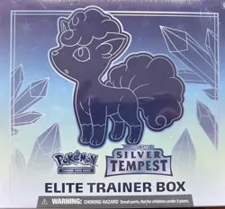 Pokemon Silver Tempest Elite Trainer Box 8 Booster Packs Factory Sealed - Image 1